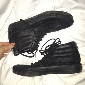 LEATHER ZIP-UP SK8-HI VANS